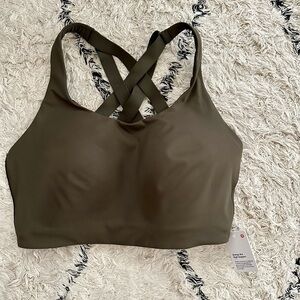 Lululemon Athletica Khaki Sports Bra